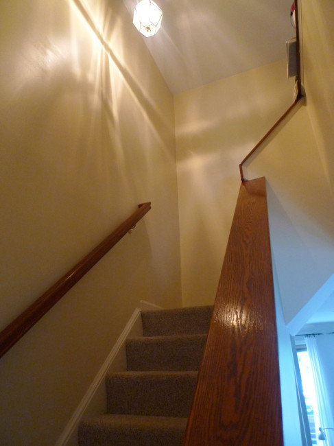Upstairs staircase